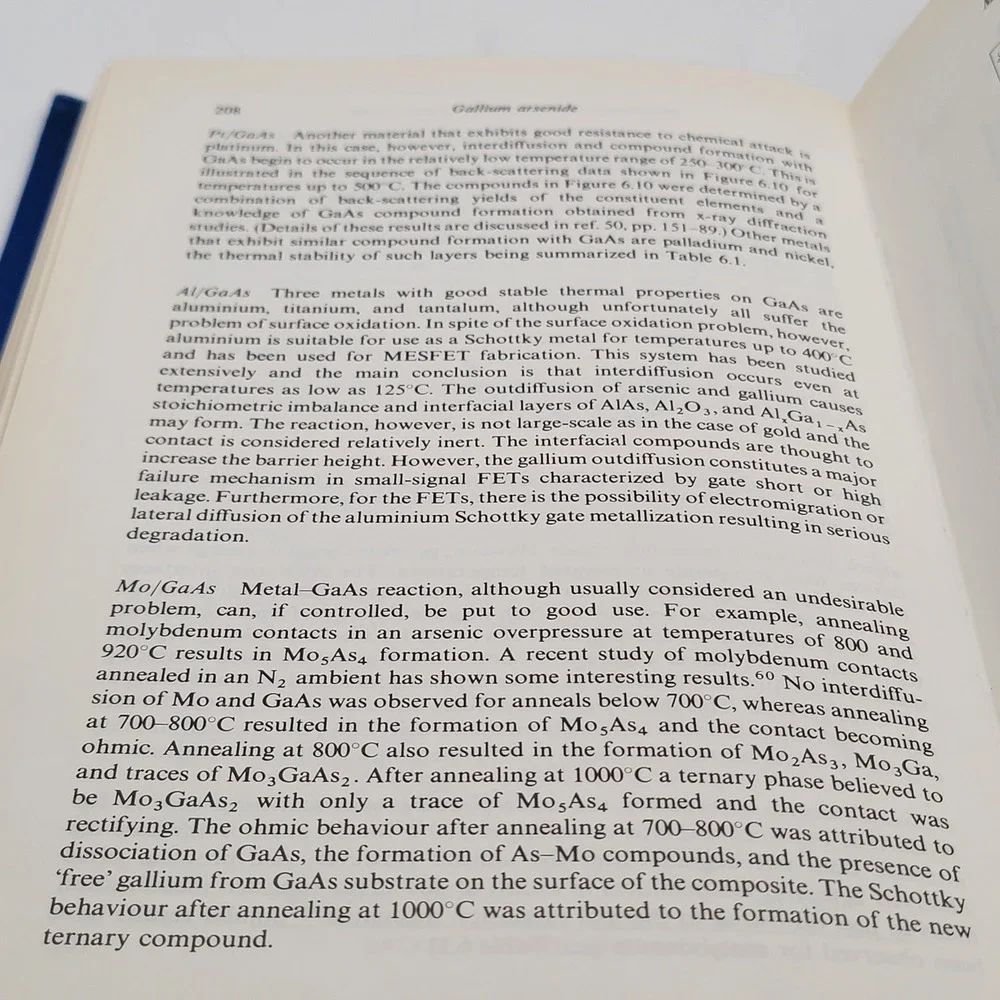 M.‎ J. Howes Gallium Arsenide Materials Devices and Circuits Hardcover 1985 Good